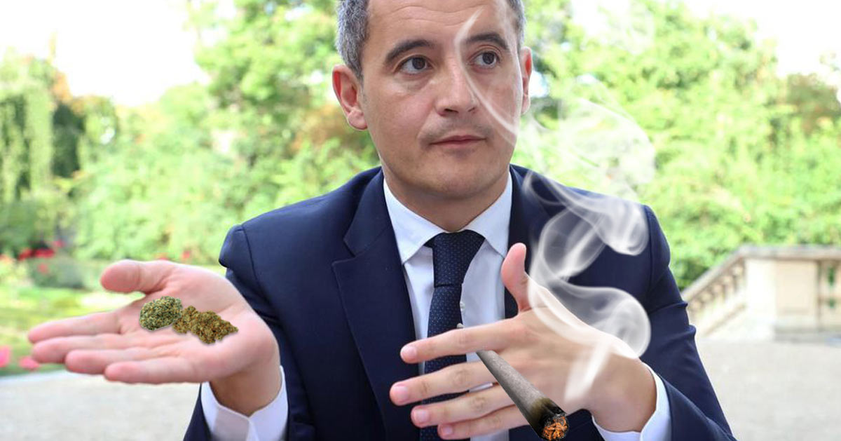 Gérald Darmanin fume du cannabis