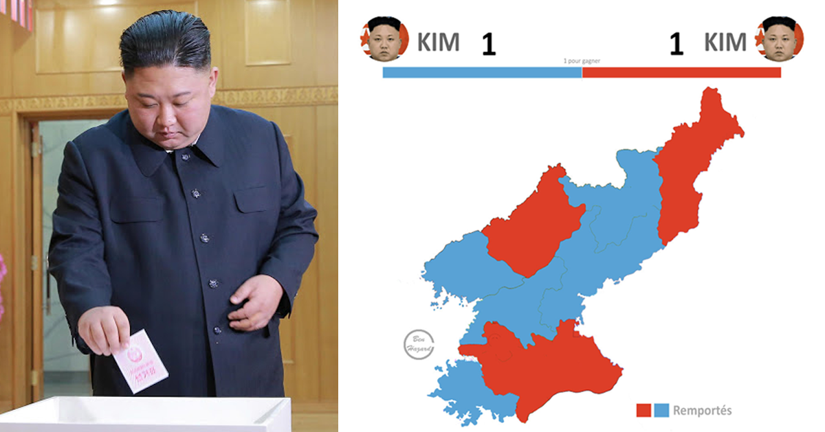 Résultats très serrés aux élections en Corée du Nord Kim Jong Un